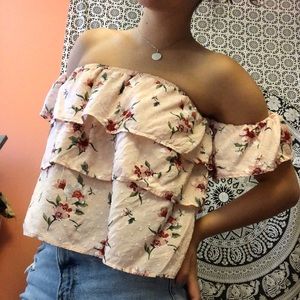 Off the shoulder American Eagle top